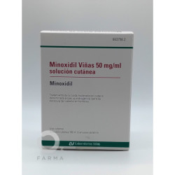 MINOXIDIL VIÑAS 50 MG/ML SOLUCION CUTANEA 3 FRAS