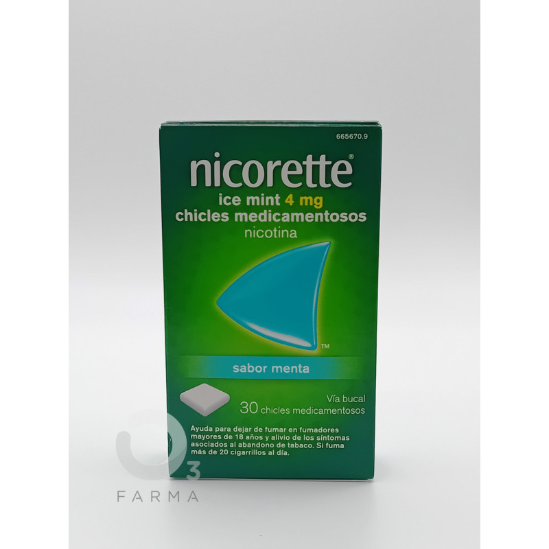 NICORETTE ICE MINT 4 MG 30 CHICLES