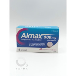 ALMAX 500 MG 48 COMPRIMIDOS MASTICABLES
