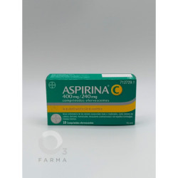 ASPIRINA C 400/240 MG 10 COMPRIMIDOS EFERVESCENT