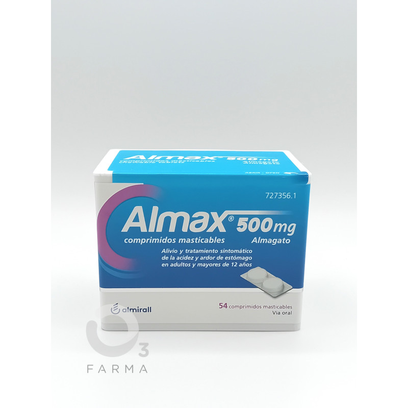 ALMAX 500 MG 54 COMP