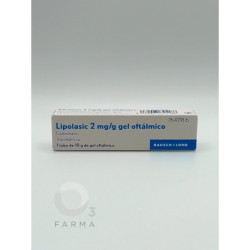 LIPOLASIC 2 MG/G GEL OFTALMICO 10 G