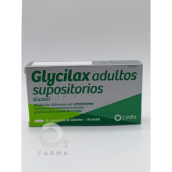 GLYCILAX ADULTOS SUPOSITORIOS GLICERINA 3.31 G 1
