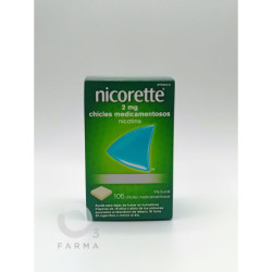 NICORETTE 2 MG 105 CHICLES