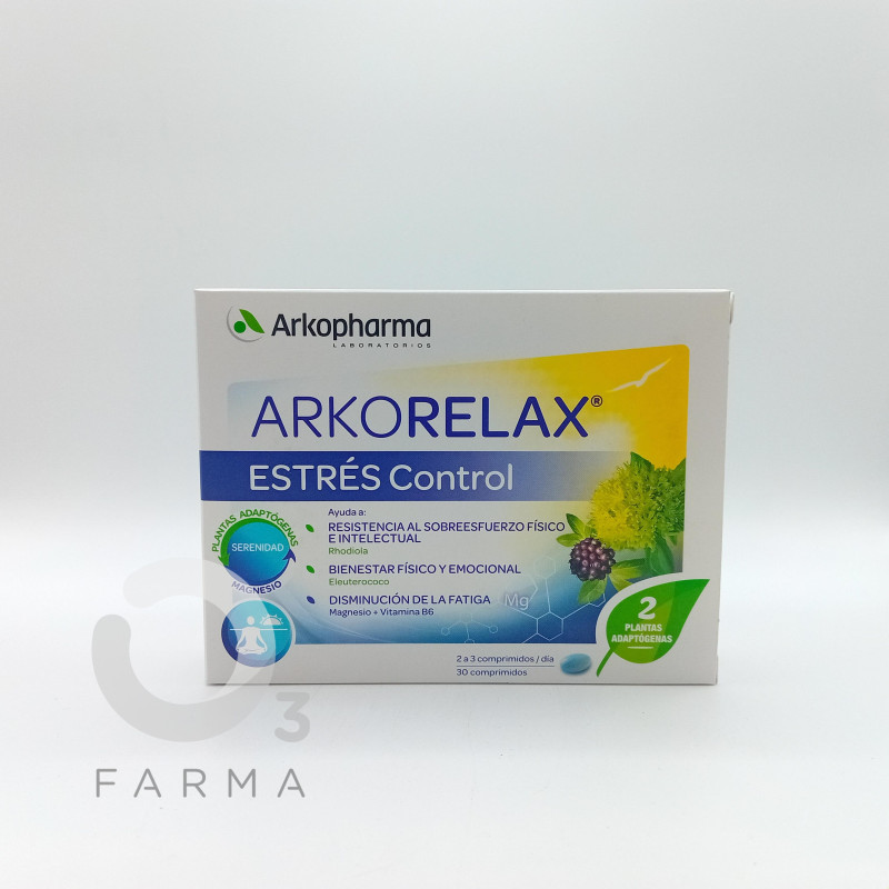 ARKORELAX ESTRES CONTROL 30 COMPRIMIDOS