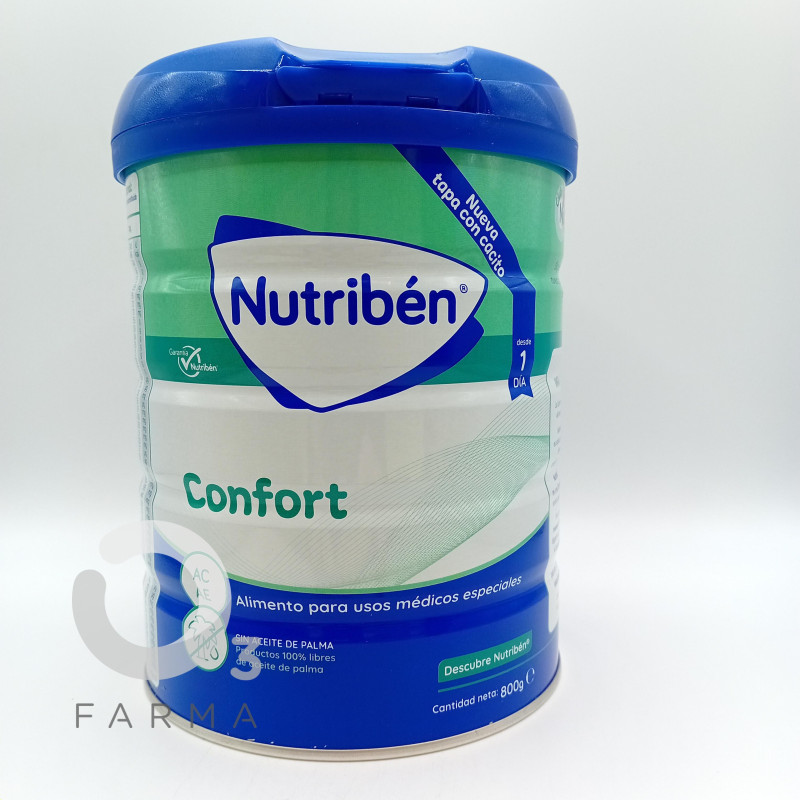 Nutribén Confort AC/AE leche infantil para problemas digestivos 800 gr
