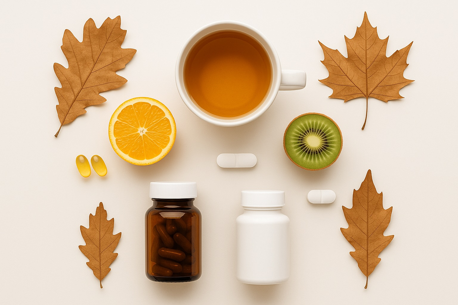 Cómo reforzar tus defensas en otoño: hábitos, alimentos y suplementos clave