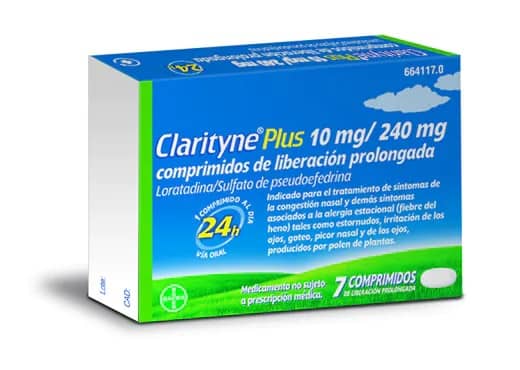 Clarityne Plus está indicado para el tratamiento de los síntomas de la congestión nasal, a partir de 12 años.