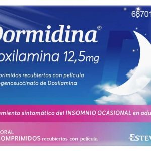dormidina 12.5mg comprimidos, indicado para el tratamiento del insomnio ocasional