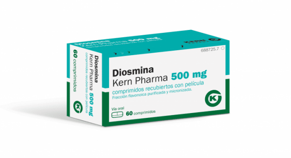 Diosmina está indicado para el alivio de los síntomas de insuficiencia venosa leve de las extremidades inferiores.