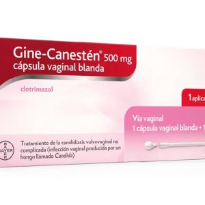 Ginecanesten 500mg, 1 comprimido, antifungico vaginal