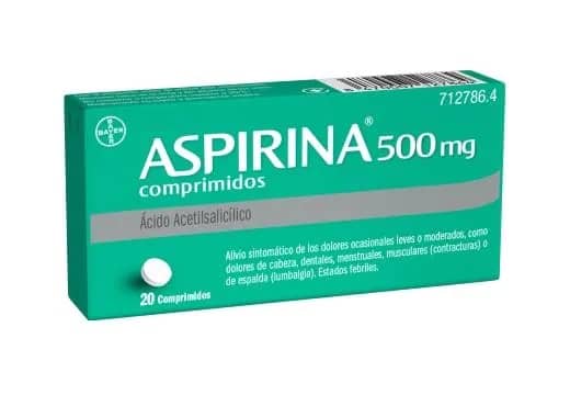 Aspirina es eficaz para tratamiento de dolor leve o moderado de cualquier tipo u origen, incluso fiebre.