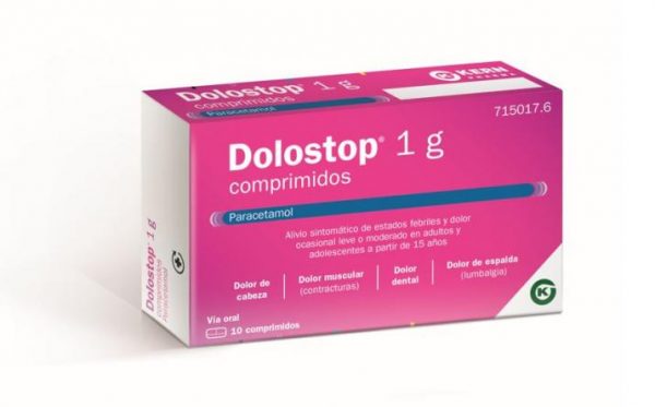 Dolostop proporciona un alivio rápido de síntomas como dolor de cefalea, fiebre y dolor