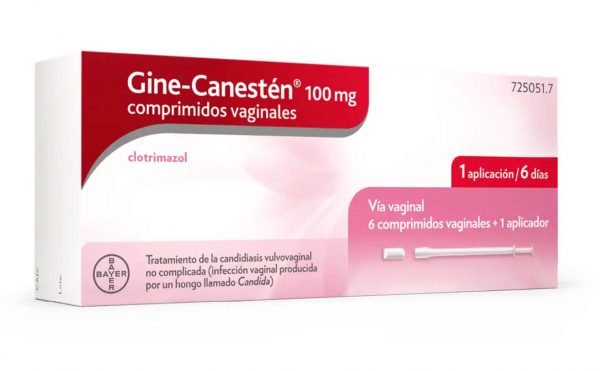 Ginecanesten, comprimidos vaginales, antifungico