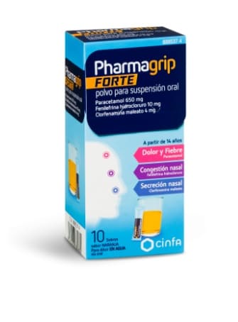 Pharmagrip es un antigripal que mejora los síntomas de resfriados y gripes