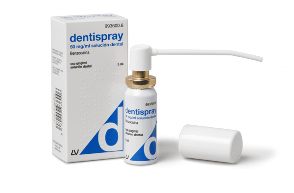 Dentispray es un medicamento se utiliza para el alivio sintomático de los dolores de boca, muelas, dientes y encías.