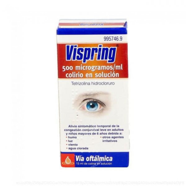 vispring es un colirio que trata la irritación ocular